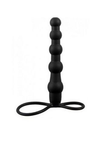 Dildo Anal cu Bile pentru Penetrare Dubla