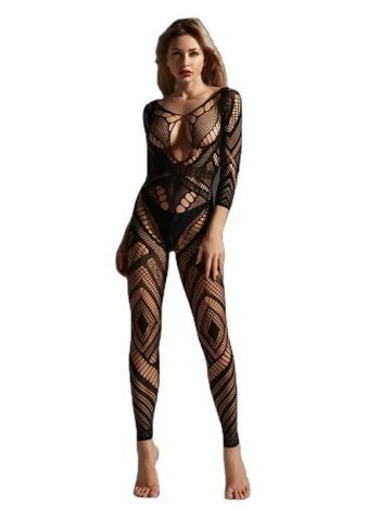 Catsuit Sexy cu maneca lunga, One Size