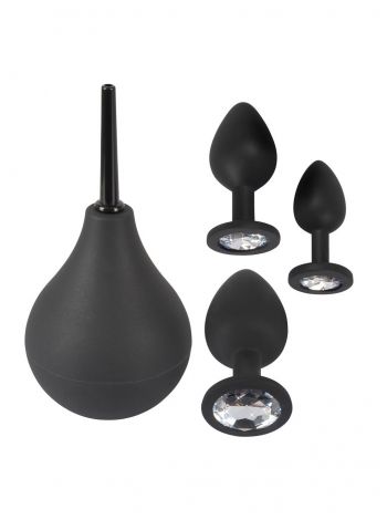 Set Anal Black Velvets