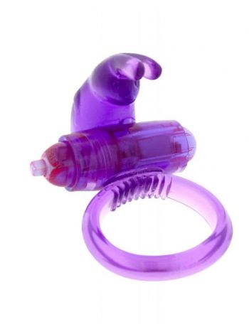 Inel Penis Rabbit Silicone Vibrating Cockring Purple