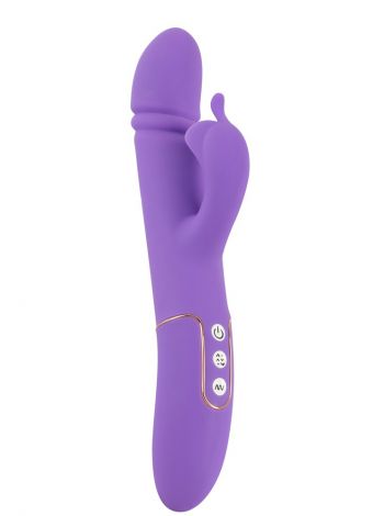 Vibrator Sweet Smile Thrusting Rabbit, Violet