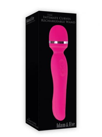 Vibrator pentru Masaj Initmate Curves, 19.7 cm