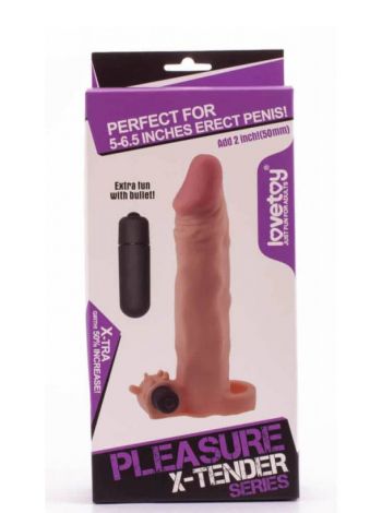 Pleasure X-Tender Vibrating Penis Sleeve 3
